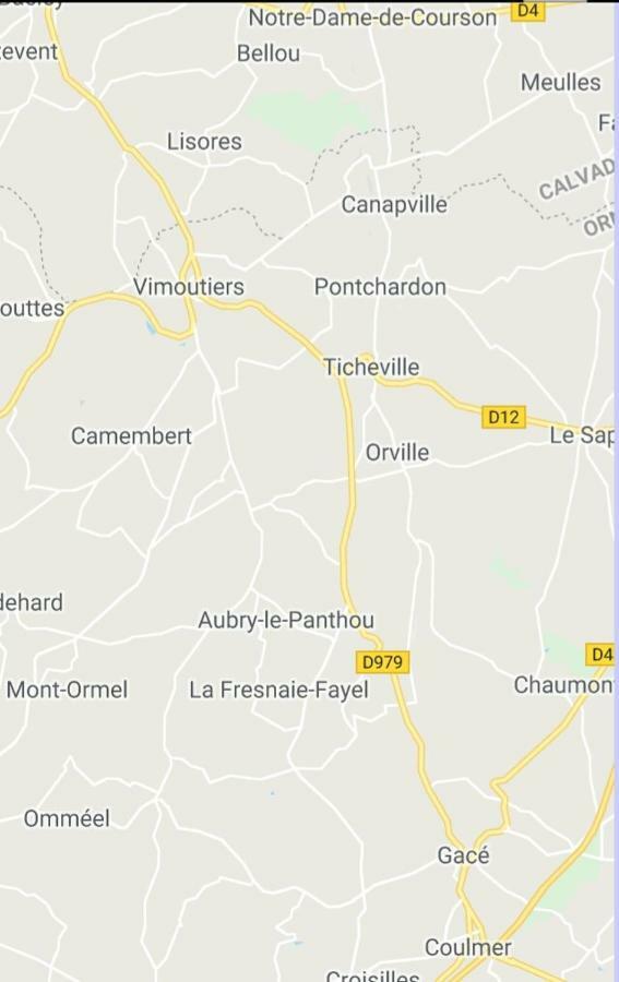 La Petite Maison Normande Ticheville Dış mekan fotoğraf